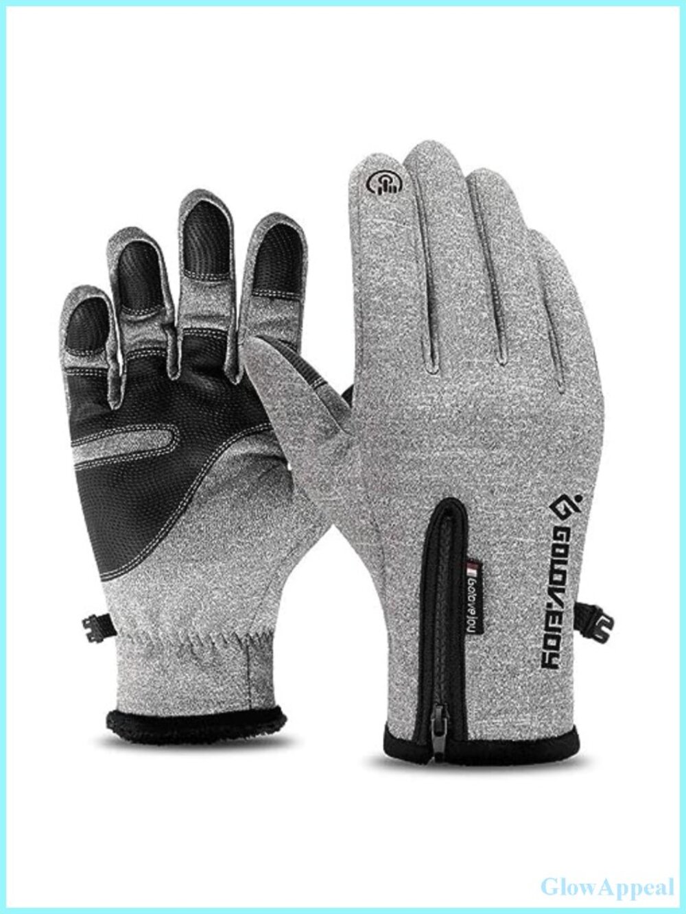 Winter Gloves Women Touch Screen Waterproof Driving Warm Windproof Full Fingers